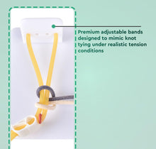 Advanced Surgical Knot Tying Board Kit – Complete Medical Training Set with Durable Rope, Knot Trainer & Quick Tie Tool – Perfect for Students & Professionals
