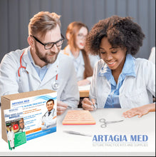 Suture Practice Kit with Needle & Thread – 30-Piece Set with Tutorial Videos for Medical Student Training