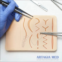 Suture Practice Kit with Needle & Thread – 30-Piece Set with Tutorial Videos for Medical Student Training